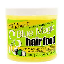 Blue Magic With Wheat Germ Oil and Coconut Oil Hair Food, 12oz