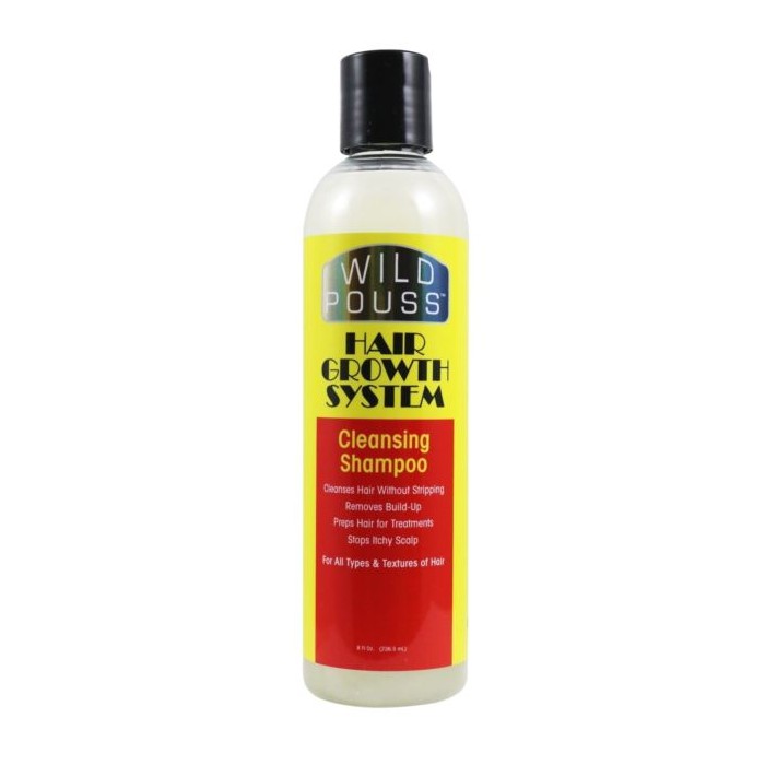 Wild Pouss Hair Growth System Cleansing Shampoo - 8 Oz | Shop at CC Hair & Beauty UK