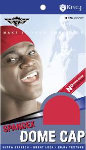 King.J Spandex Dome Cap 070 ASSORT