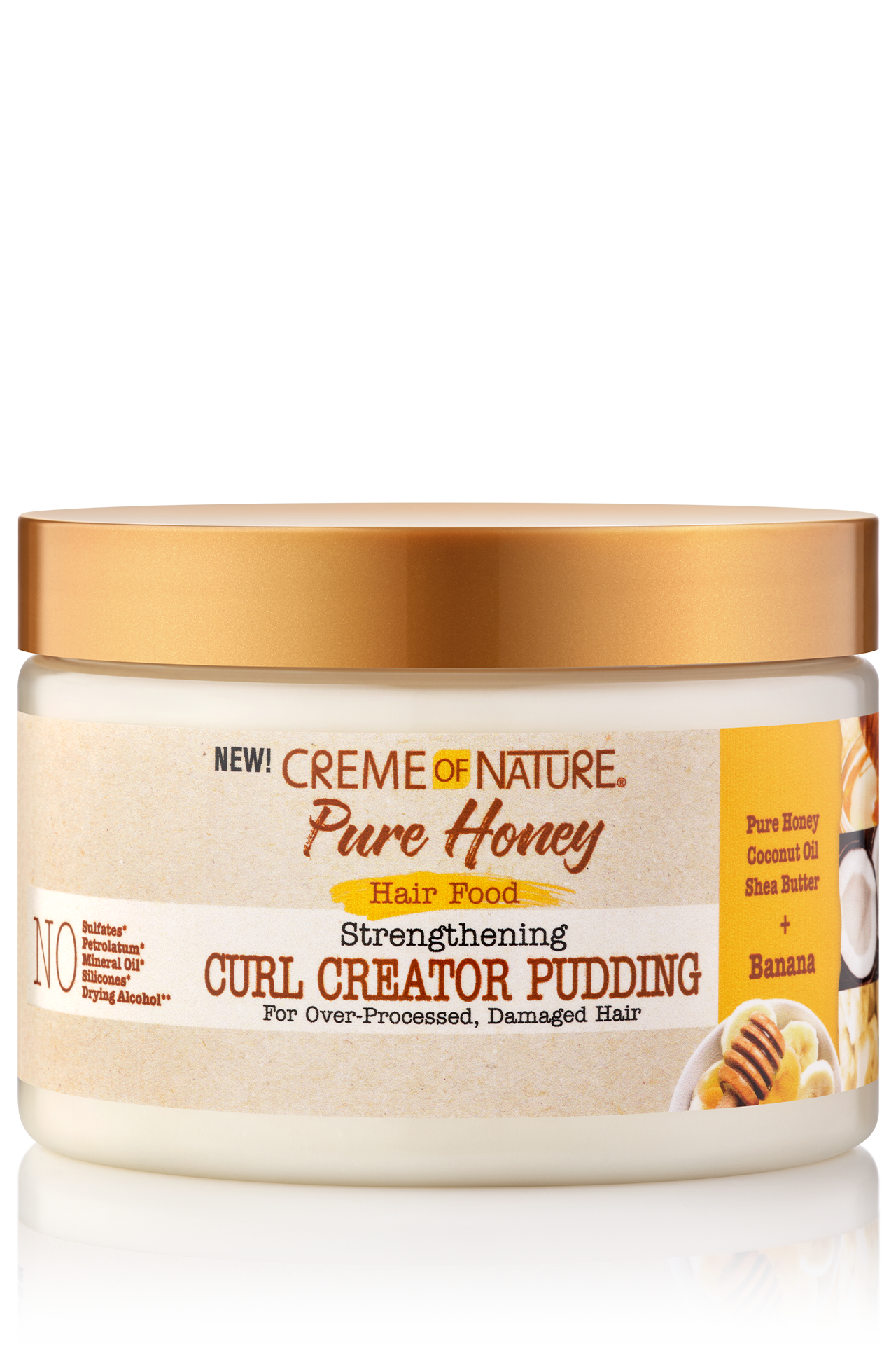 Creme Of Nature Pure Honey Strengthening Curl Creator Pudding - 326g