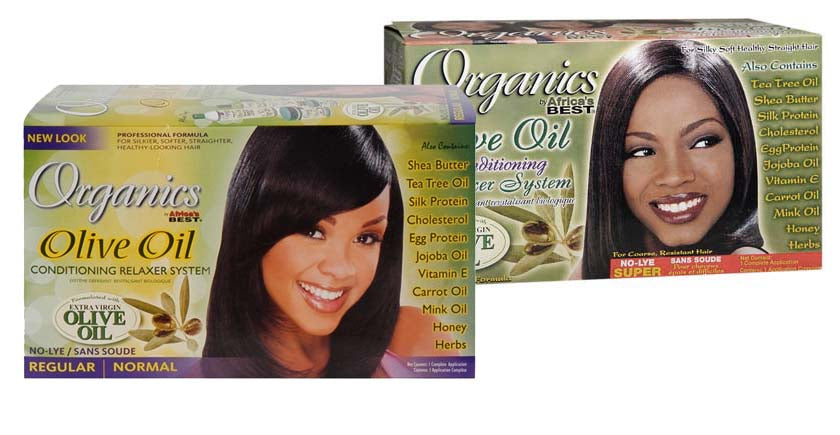 Africa's Best Organics Olive Oil Conditioning No-Lye Relaxer System