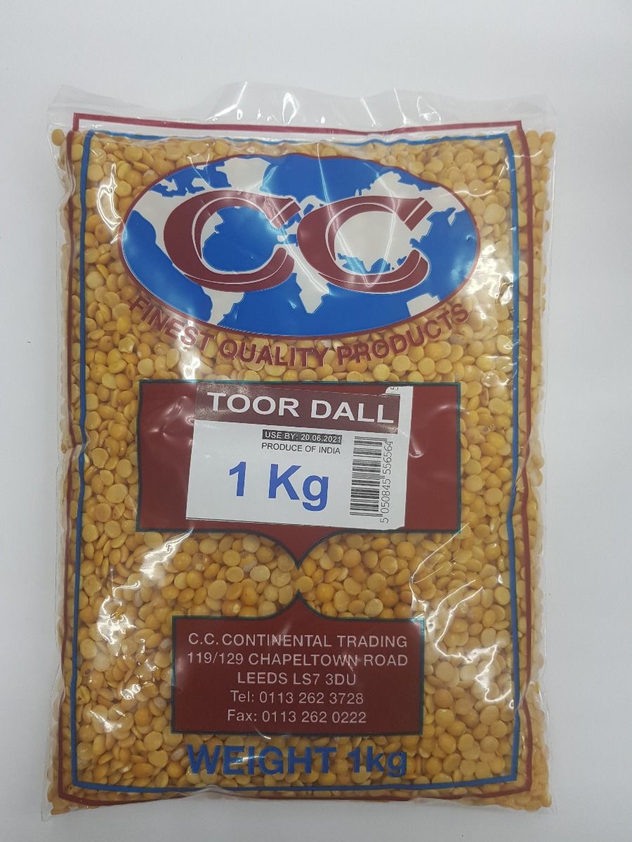 CC Toor Dall Dry - All Sizes