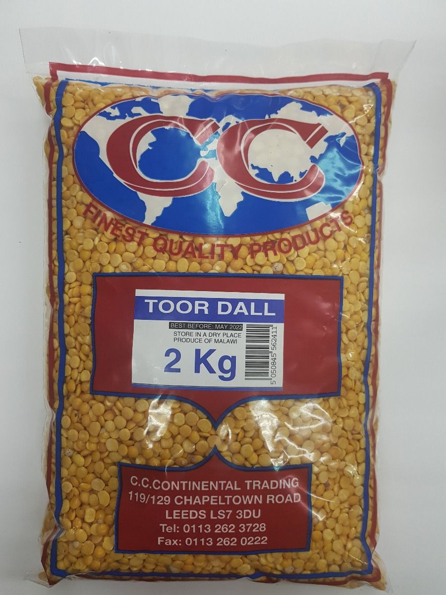 CC Toor Dall Dry - All Sizes
