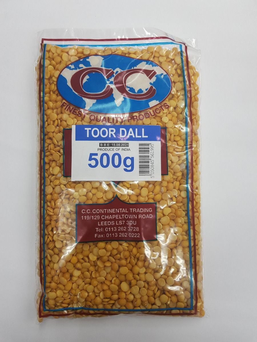 CC Toor Dall Dry - All Sizes