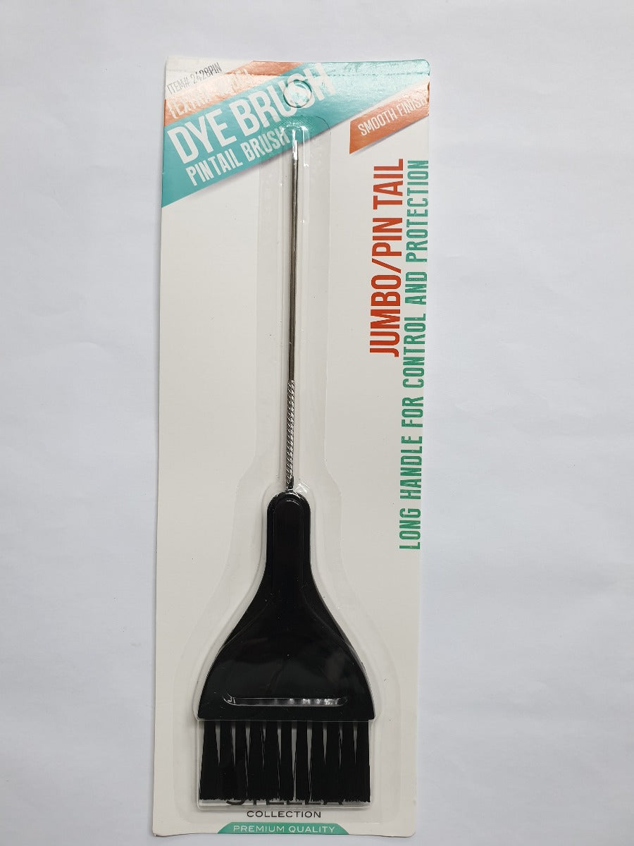 Stella Collection Dye Brush Black With Pin Tail #2428Pin