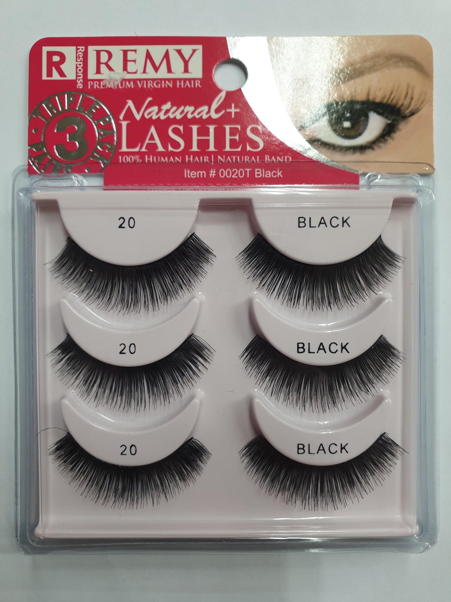 Response Remy Natural+ Lashes (3 Pack)