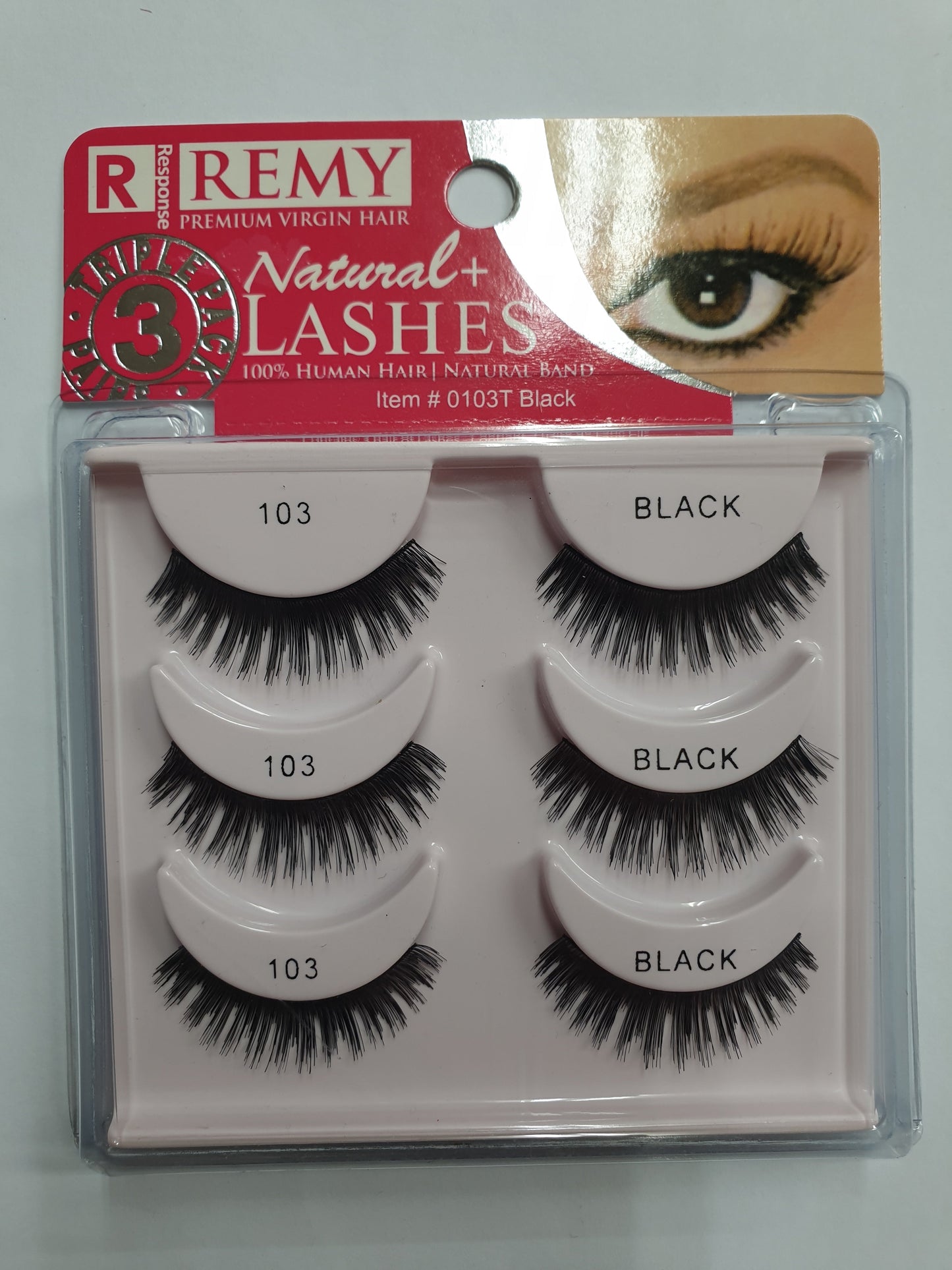 Response Remy Natural+ Lashes (3 Pack)