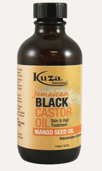 Kuza Jamaican Black Castor Oil Mango Seed Oil - 4 Oz