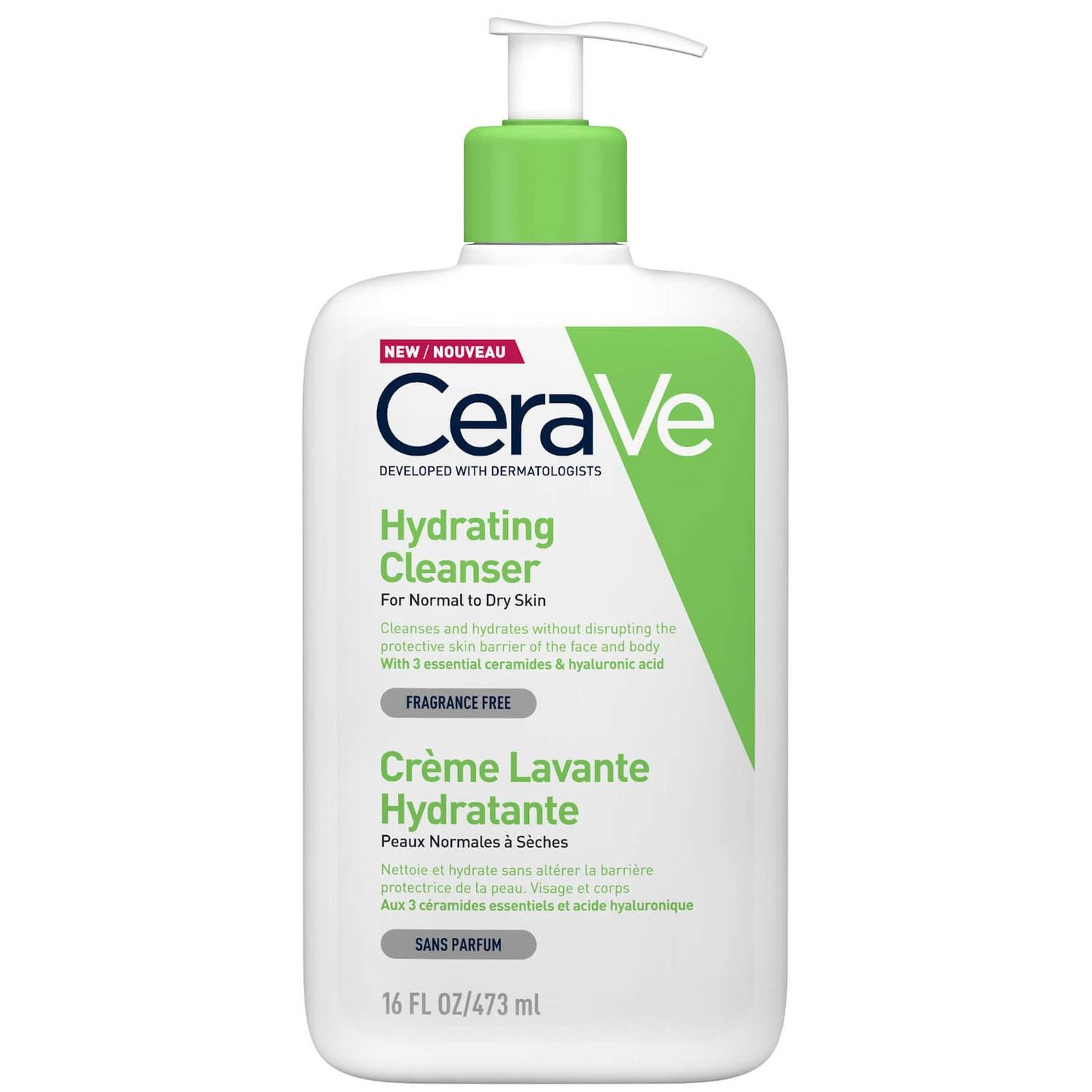 CeraVe Hydrating Cleanser for Normal to Dry Skin - 473ml