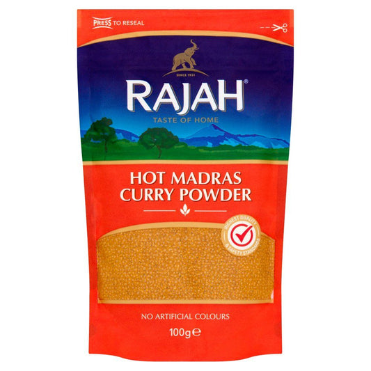 Rajah Hot Madras Curry Powder - 100g