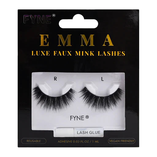 FYNE Luxe Faux MinkVegan Friendly Reusable Lashes