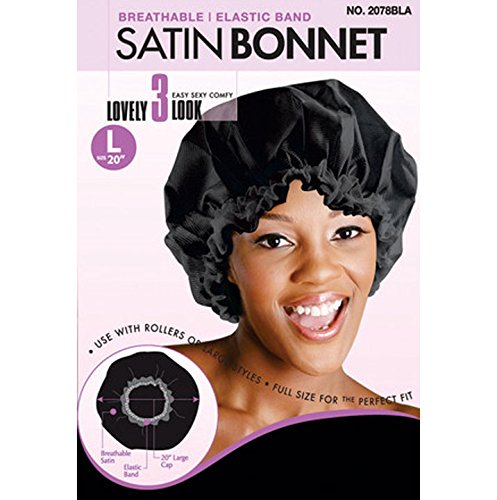 Magic Collection Satin Bonnet #2078BLA