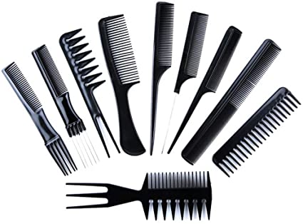 Stella Collection- 10 Piece Comb Set