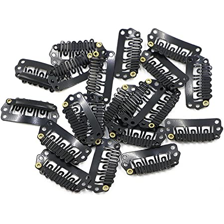 La Beaute London Pack of 12 Hair Wig Clips