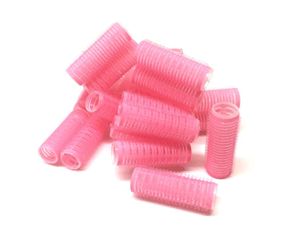 Magic Collection 7/8" Small Self Grip Hair Rollers for Professional Hairstyling - 6 In A Pack