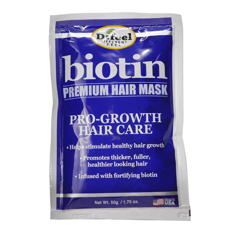 Difeel(Sunflower) Biotin Pro-Growth Premium Hair Mask Packet (1.75oz) Difeel(Sunflower) Biotin Pro-Growth Premium Hair Mask Packet (1.75oz)