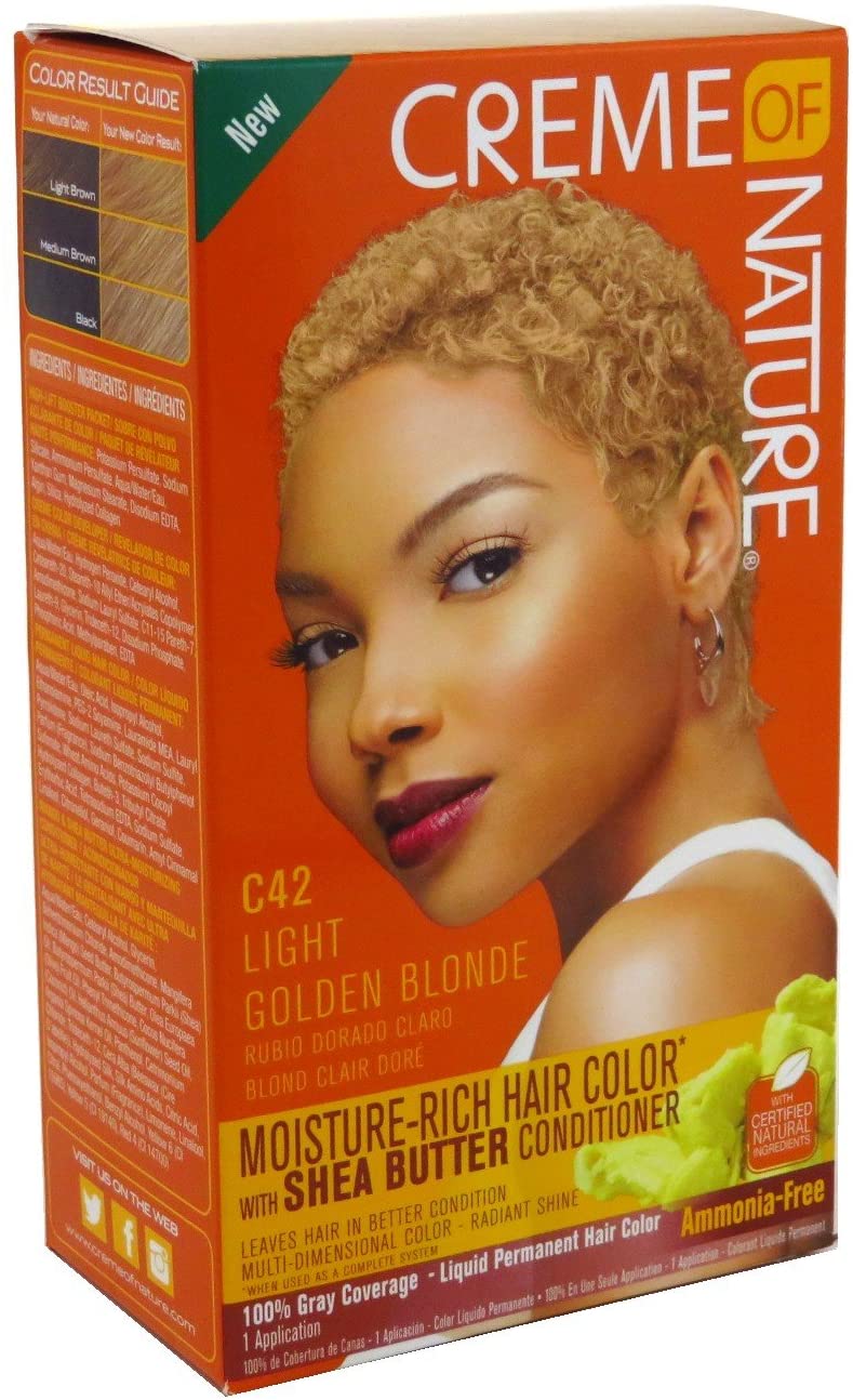 Creme Of Nature Moisture Rich Hair Colour With Shea Butter Conditioner