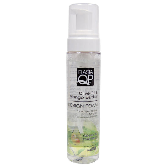 Elasta QP Olive Oil & Mango Butter Design Foam - 8.5 Oz