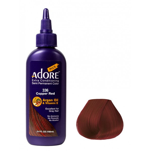 Adore Plus Semi-Permanent Colour 100ml ( All Colours )