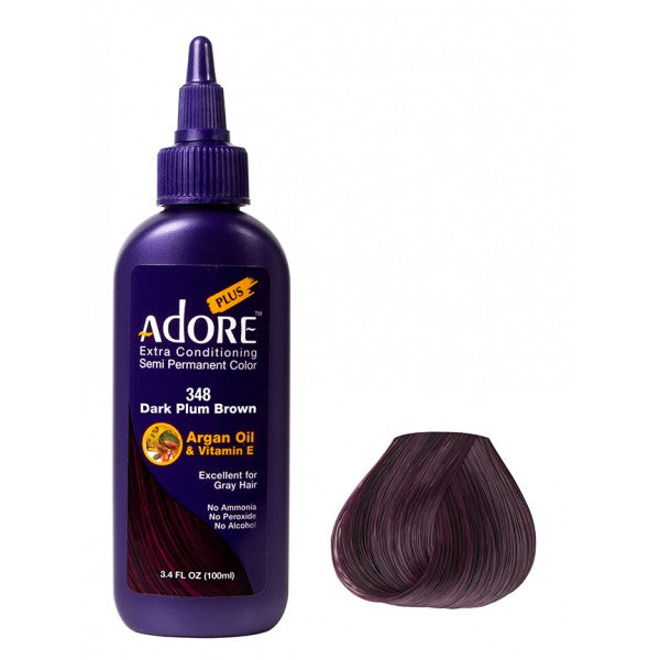 Adore Plus Semi-Permanent Colour 100ml ( All Colours )
