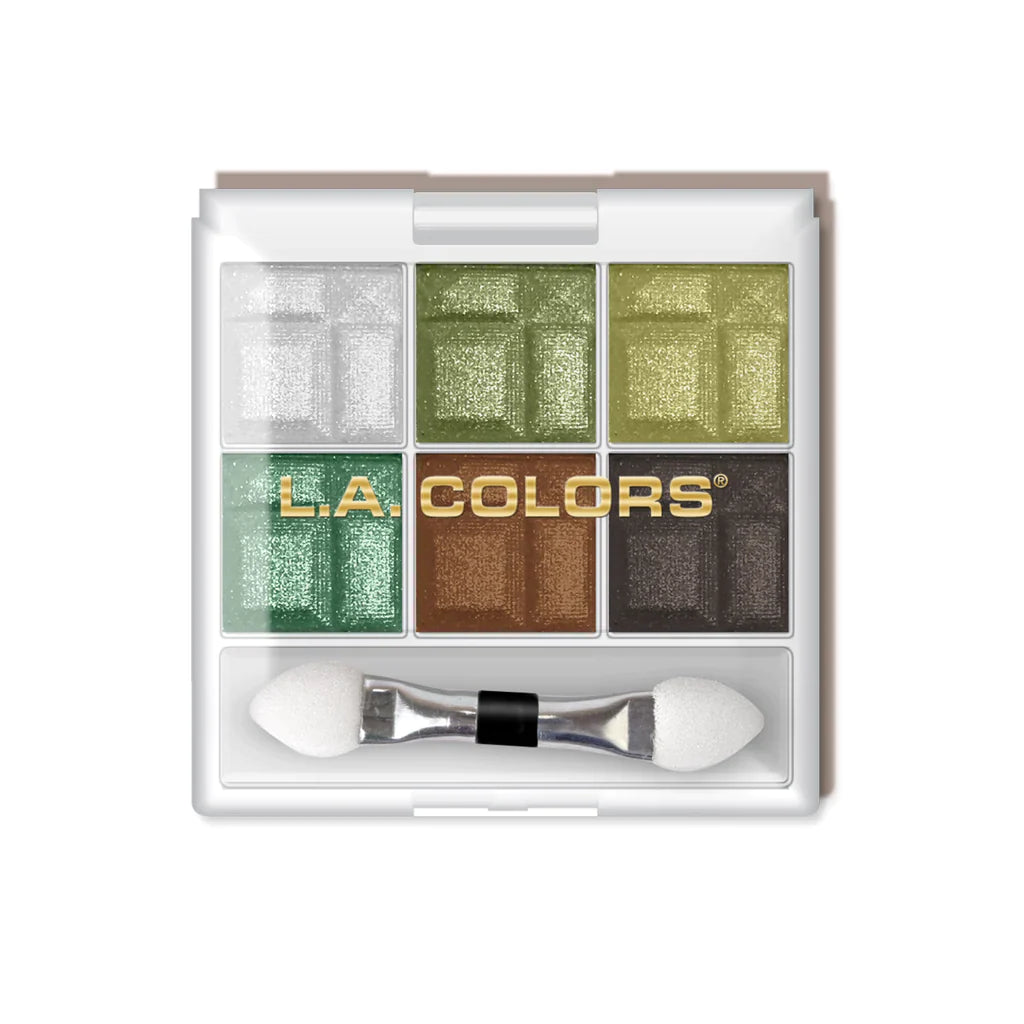 La Colors 6 Color Eyeshadow Palette - 0.14oz