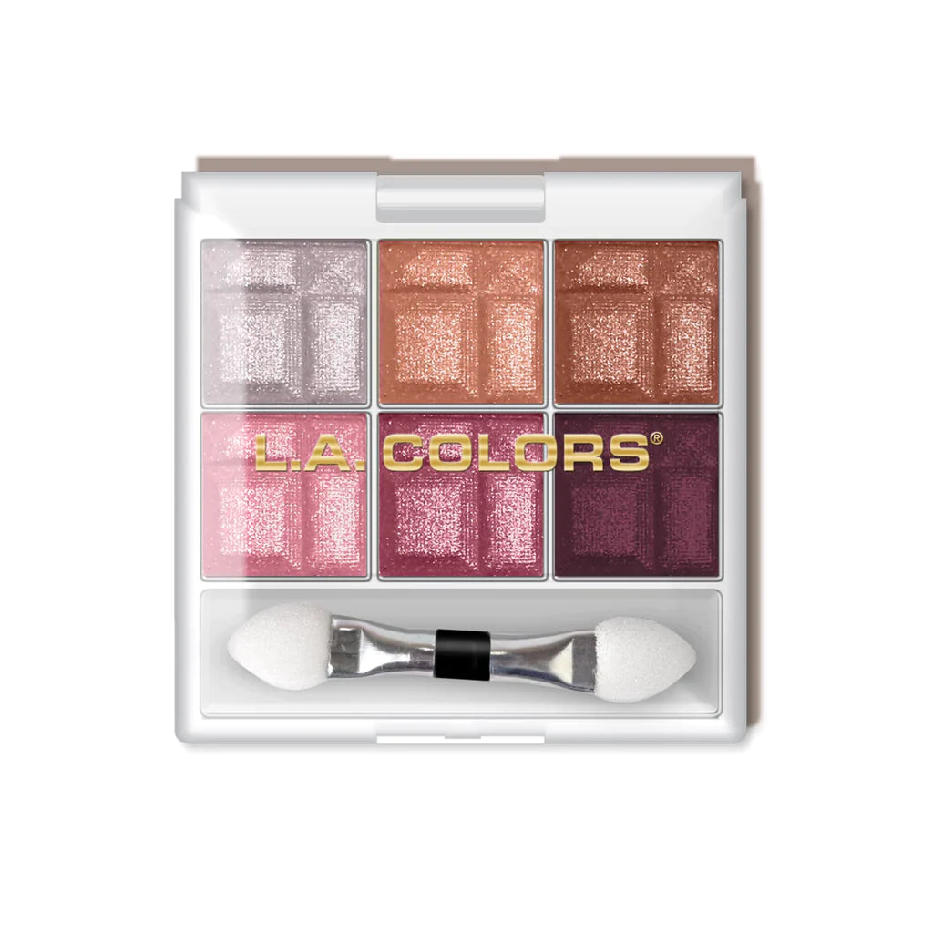 La Colors 6 Color Eyeshadow Palette - 0.14oz