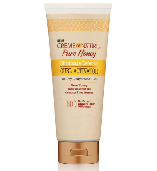 Creme Of Nature Pure Honey Shrinkage Defense Curl Activator 10.5Oz