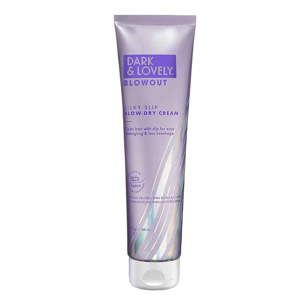 DARK & LOVELY BLOWOUT Silky Slip Blow-Dry Cream (5.1oz) DARK & LOVELY BLOWOUT Silky Slip Blow-Dry Cream (5.1oz)