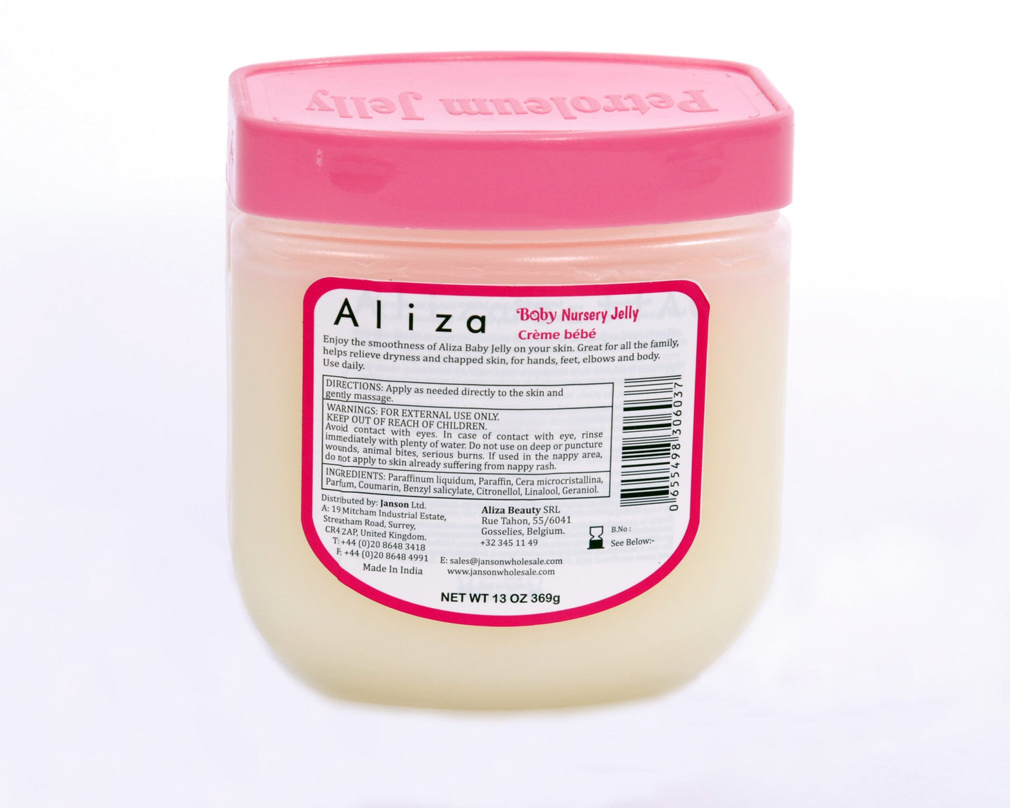 Aliza Petroleum Jelly Baby Scent Pink - 369g
