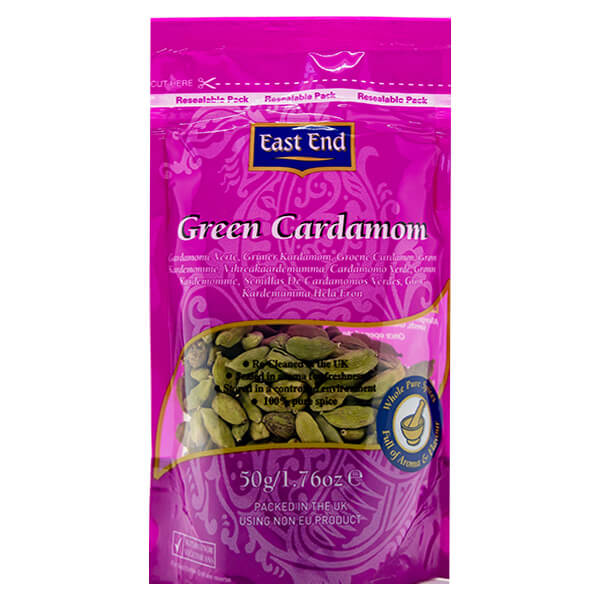 East End Green Cardamom 50g