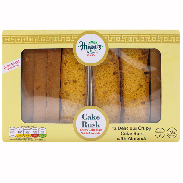 Humis Cake Rusk With Almonds