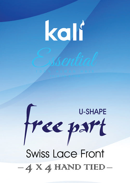 Kali Essentials LFP01 4 x 4 Swiss Lace Front Hand Tied 100% Human Hair