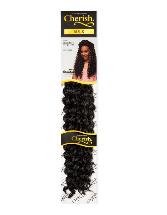 Cherish Spanish Curl Bulk 22"