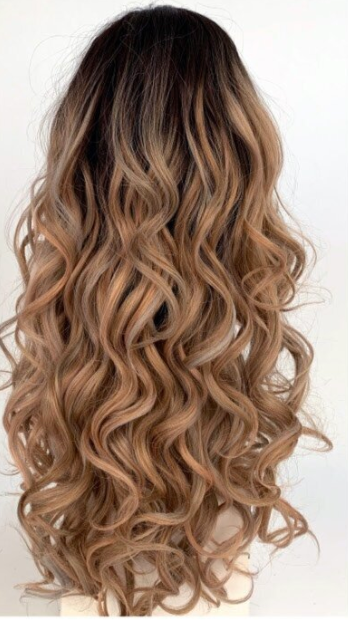 Sleek Synthetic Hair Spotlight Luxurious Wig - Adriana