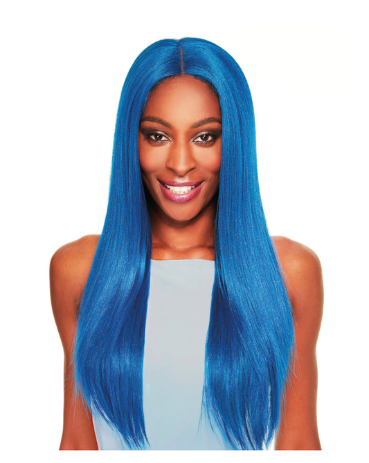 Sleek Synthetic Hair Spotlight Luxurious Wig - Diamond