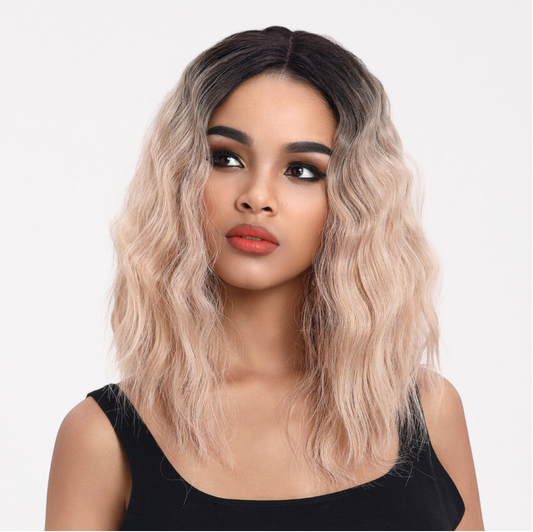 Sleek Synthetic Hair Spotlight Luxurious Wig - Abbie