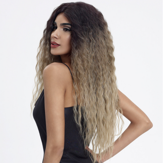 Sleek Synthetic Hair Spotlight Luxurious Wig - Freya