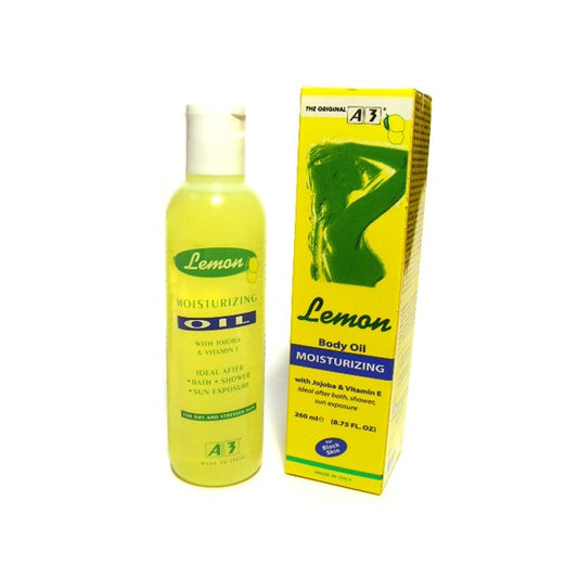 A3 LEMON BODY OIL MOISTURIZING