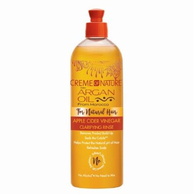 Creme Of Nature Argan Oil For Natural Hair Apple Cider Vinegar Clarifying Rinse