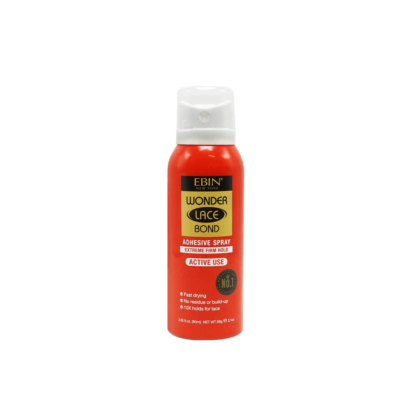 Ebin Wonder Lace Bond Adhesive Spray - Active Use 2.7oz (60g)