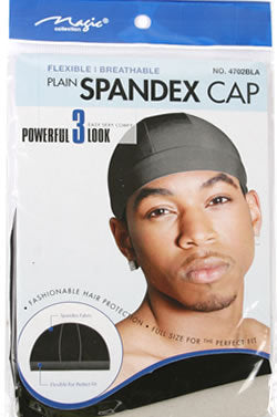 Magic Collection Spandex Cap #4702BLA