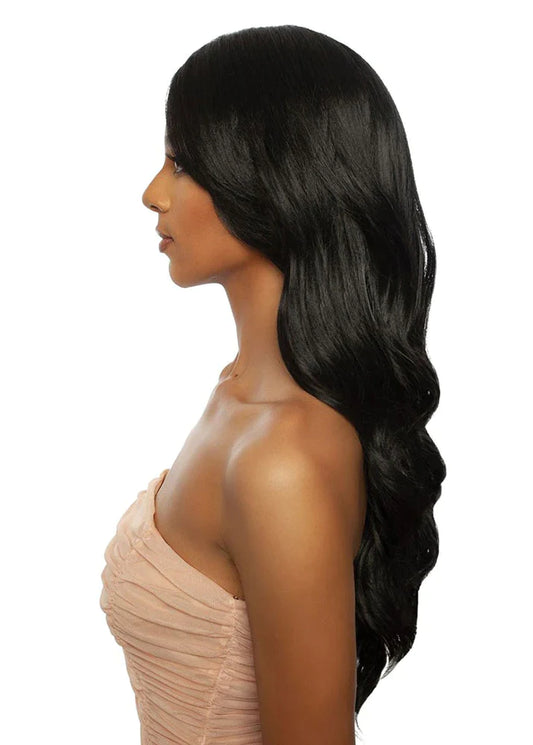 Mane Concept Brown Sugar Human Hair Blend HD Silk Press Lace Front Wig - BSHS202 JERSEY