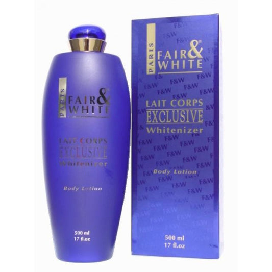 Fair & White Exclusive Whitenizer Body Lotion 500ml