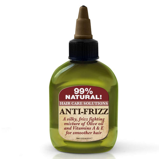 Difeel 99% Natural Hair Care Solutions, Anti-frizz- 75ml
