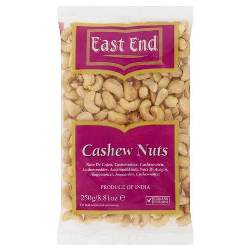 East End Cashew Nuts 250g