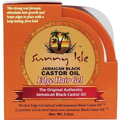 Sunny Isle Jamaican Black Castor Oil Edge Hair Gel 3.5oz