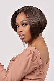 Sleek Synthetic Hair Spotlight Luxurious Wig - Emma