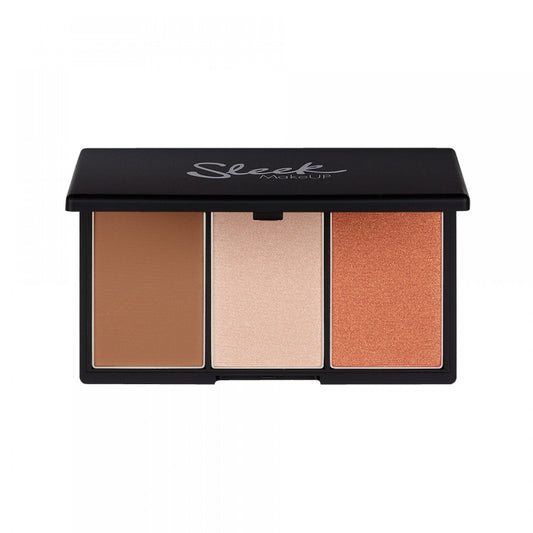 Sleek Make-Up Face Form Contouring And Blush Palette Fair