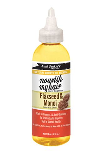Aunt Jackie's Curls And Coils Nourish My Hair Flaxeed And Monoi 4 Oz