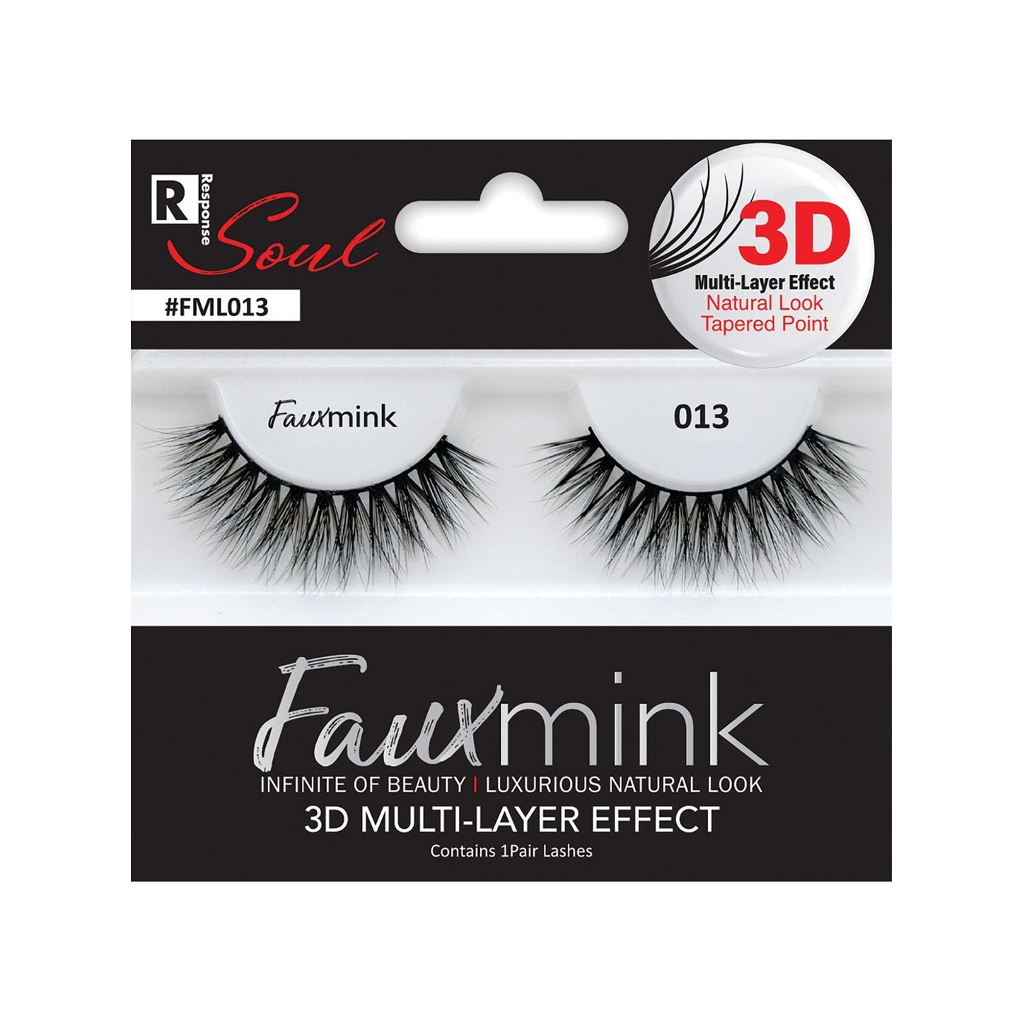 Response Soul Faux Mink 3D Multi-Layer Effect Lashes